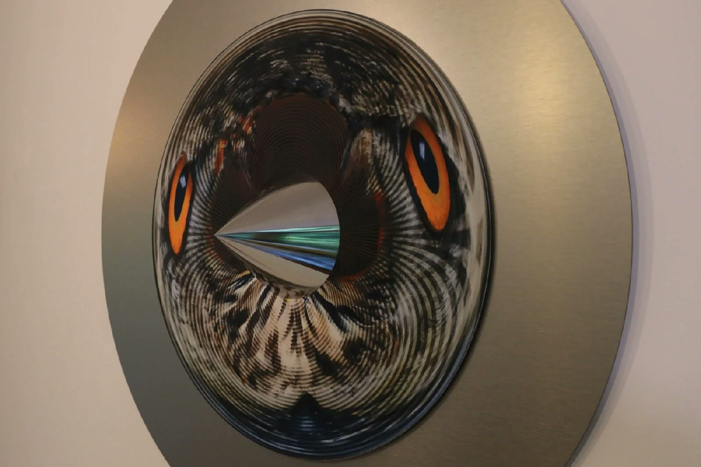 Owl: I see, I see — Owl_Cone_Anamorph_Jonty_Hurwitz_3.jpg
