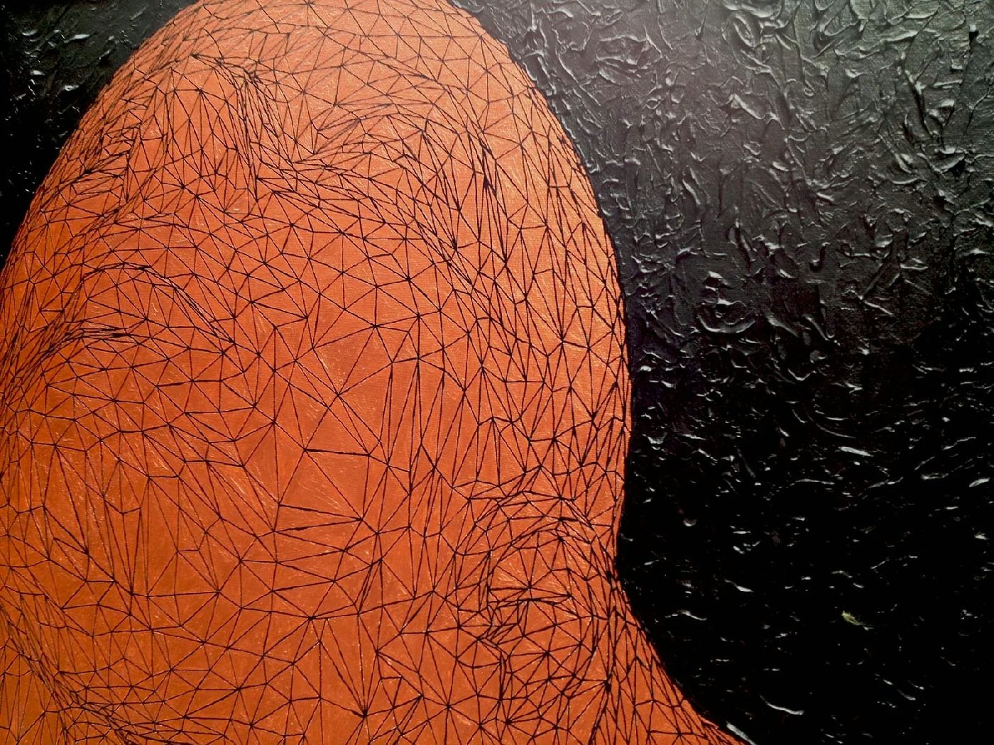 Jonty Hurwitz & Yifat Davidoff, Astronomer's Wife, Ink On Aluminium, 2013