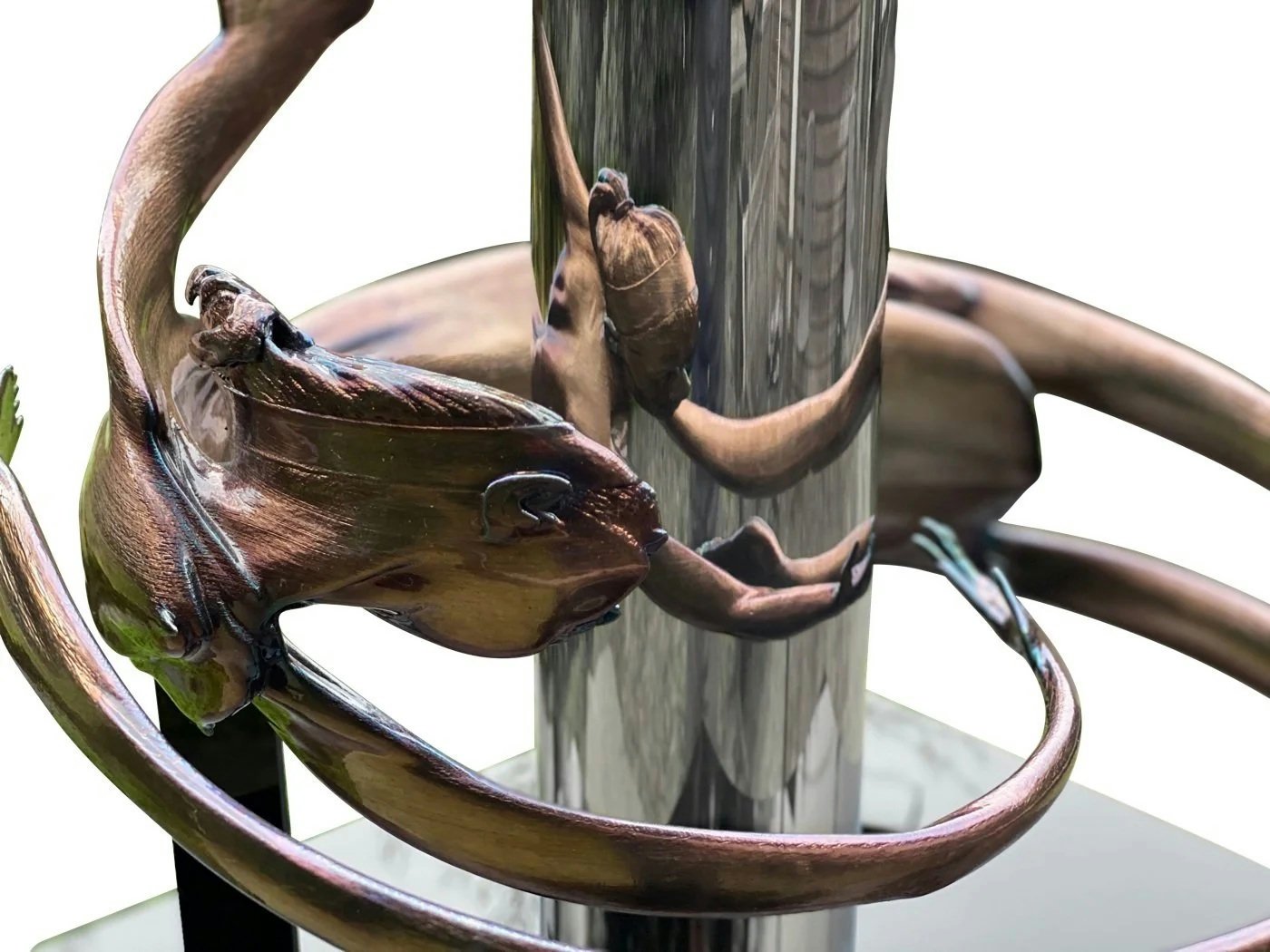 Jonty Hurwitz & Yifat Davidoff, Y Woman, Copper, Sliver, Stainless Steel And Acrylic, 2019