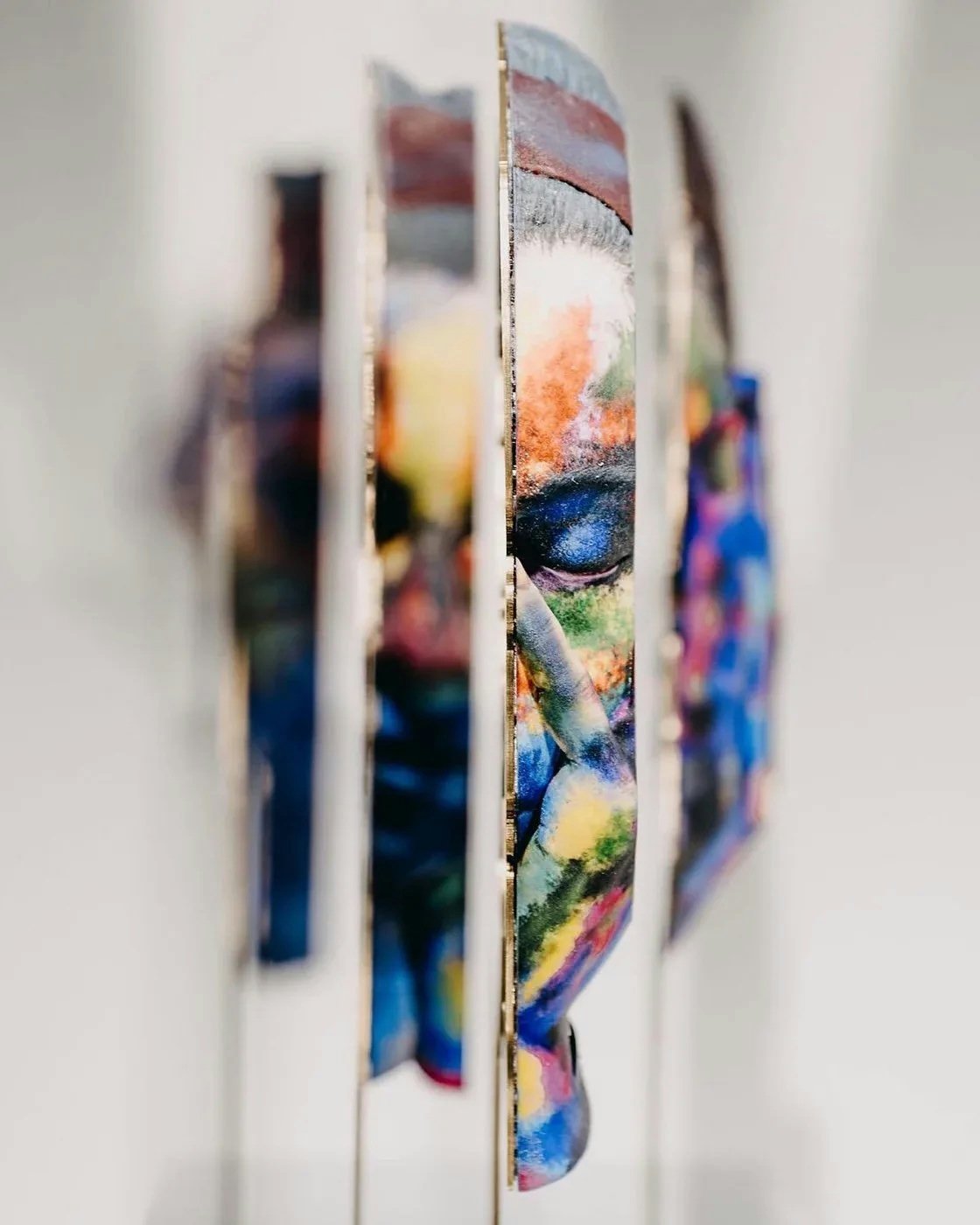 Jonty Hurwitz & Yifat Davidoff, Colour In My Life, Photo-cure Polymer And Stainless Steel, 2023