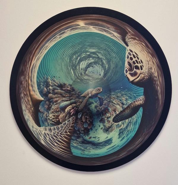Jonty Hurwitz & Yifat Davidoff, The You in Me, Stainless Steel, Aluminium, Cotton Paper & Ink, 2024
