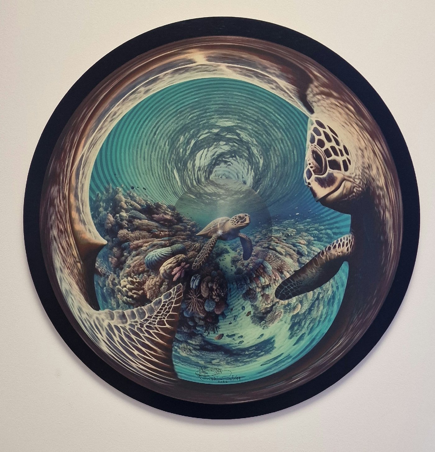 Jonty Hurwitz & Yifat Davidoff, The You in Me, Stainless Steel, Aluminium, Cotton Paper & Ink, 2024