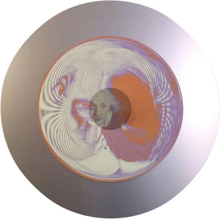 Jonty Hurwitz & Yifat Davidoff, Einstein: What a Physics Genius Might Think, Stainless Steel, Aluminium, Cotton Paper & Ink, 2020