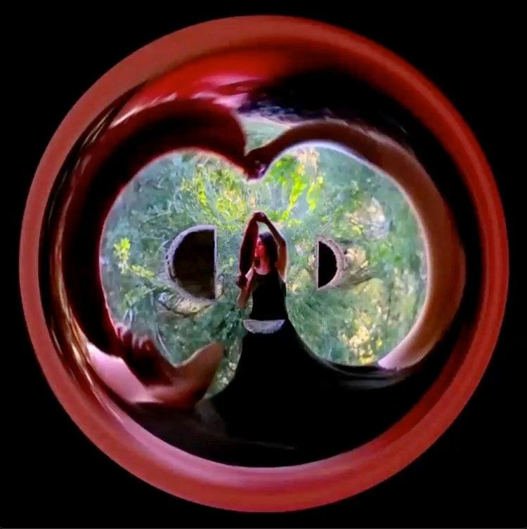 Jonty Hurwitz & Yifat Davidoff, The Dancer Aura Screen, Screen & Stainless Steel, Videos & Composed Music To Each Video, 2023
